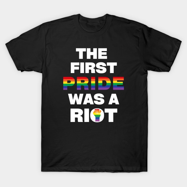 The first pride was a riot T-Shirt by surly space squid